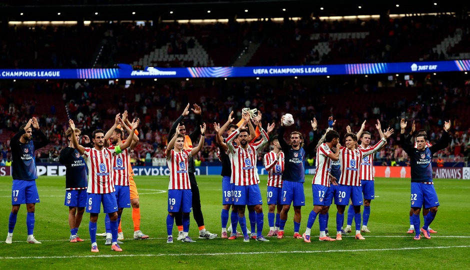 Temp. 25-26 | Atlético - Eintracht Frankfurt | Celebración con la afición