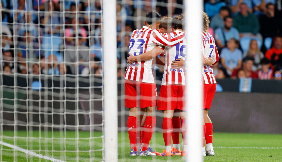 Temp. 25-26 | Celta - Atlético de Madrid | Celebración gol