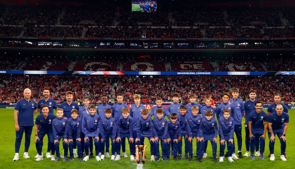 Temp. 25-26 | Atlético - Osasuna | Homenaje al Infantil B