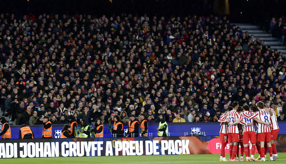 Temp. 25-26 | FC Barcelona-Atlético de Madrid | Piña celebración