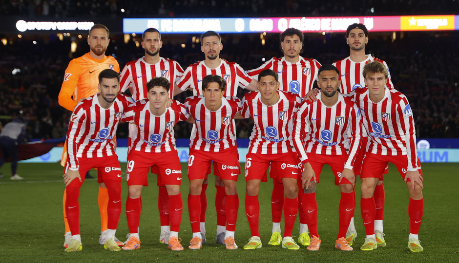 Temp. 25-26 | FC Barcelona-Atlético de Madrid | Once