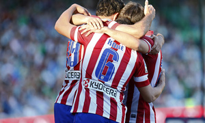 Temporada 13-14. Betis - Atlético de Madrid. 
