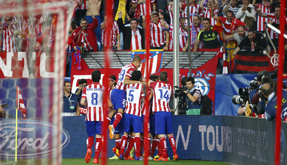 Temporada 13/14. Atlético de Madrid - F.C. Barcelona. Vuelta 1/4 Champions. 