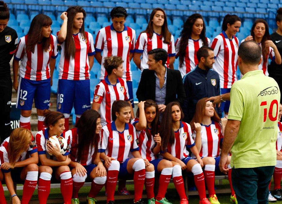Temp 2014-2015. Foto oficial Atlético de Madrid Féminas 2014/2015