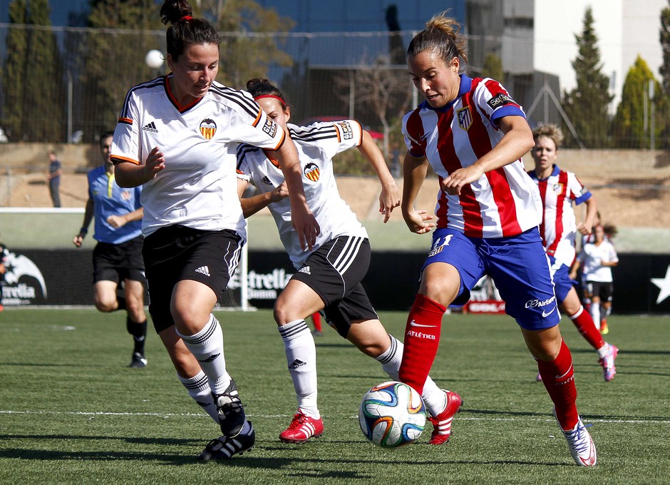 Temp. 2014-2015. Valencia Féminas-Atlético de Madrid Féminas