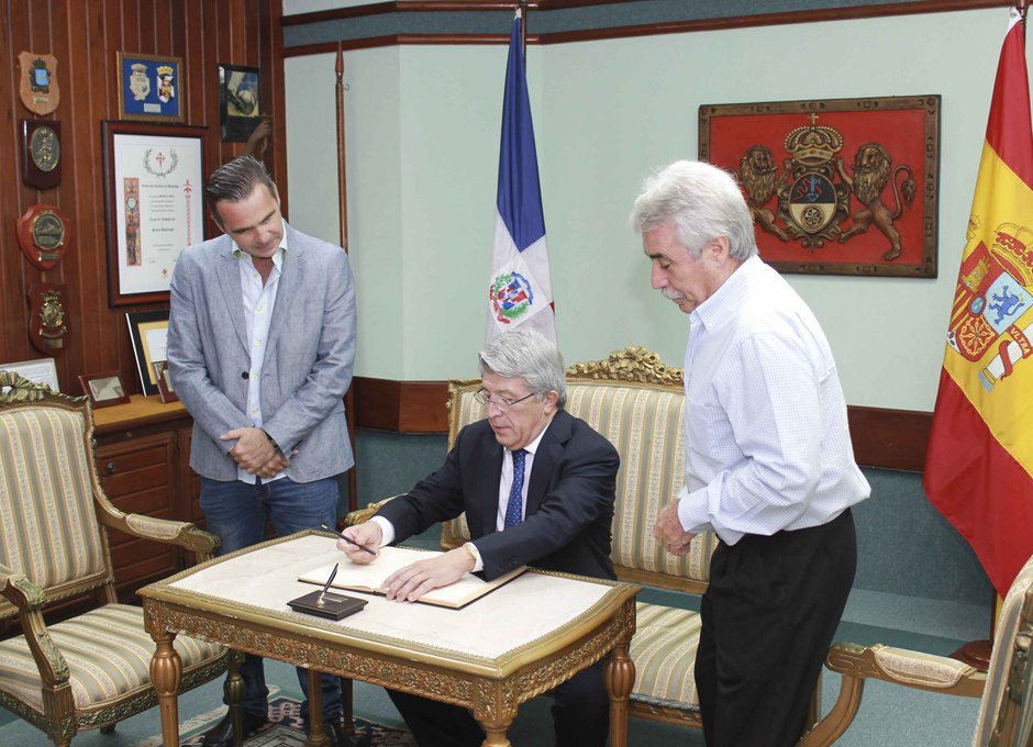 Visita del Presidente a la R. Dominicana