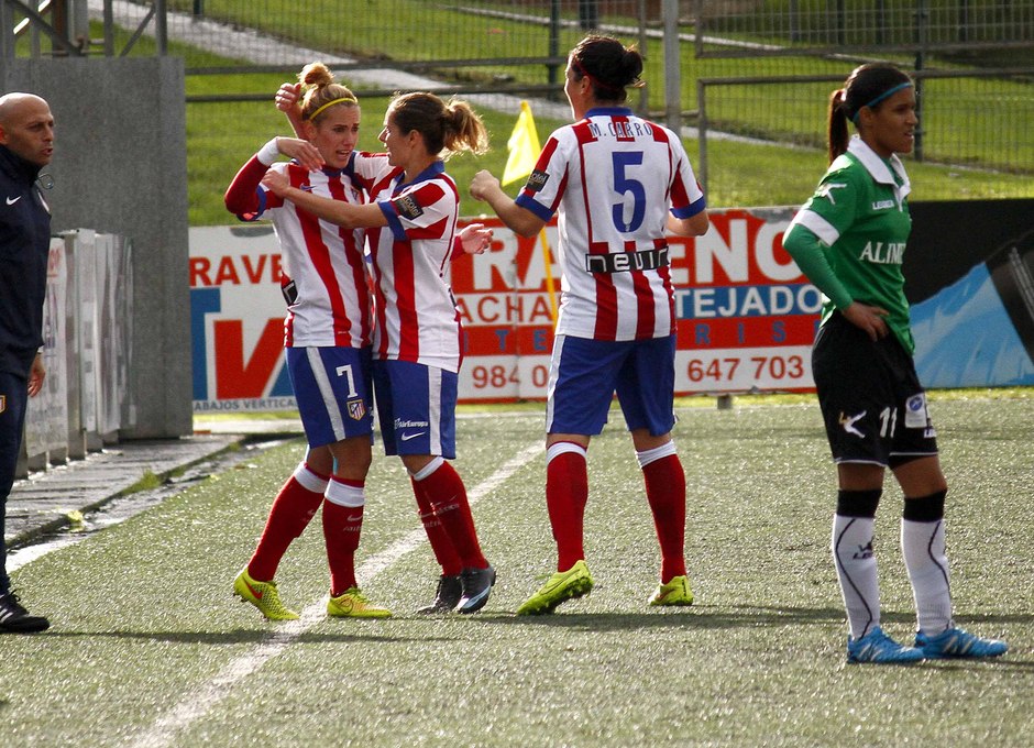 Temp. 2014-2015. Oviedo Moderno-Atlético de Madrid Féminas