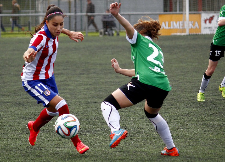 Temp. 2014-2015. Oviedo Moderno-Atlético de Madrid Féminas