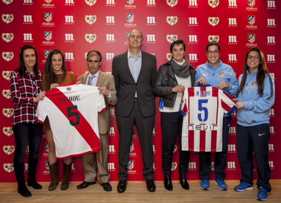 Temp 2014-2015. Acuerdo de Mahou con el Atlético de Madrid Féminas