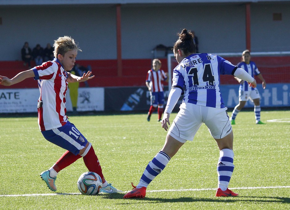 Temp. 2014-2015. Atlético de Madrid Féminas-Real Sociedad vuelta