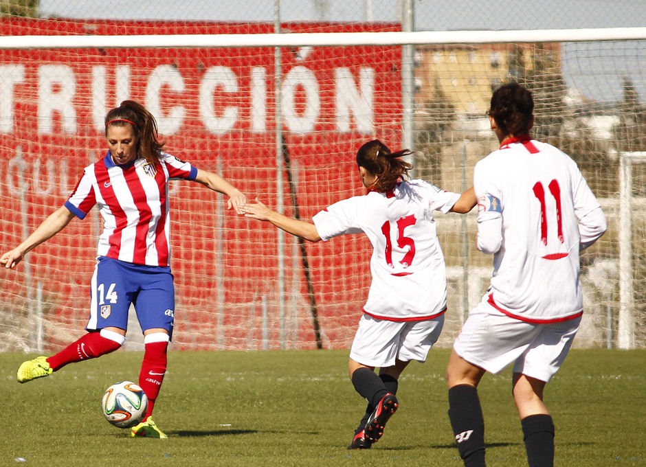 Temp. 2014-2015. Sevilla FC-Atlético de Madrid Féminas vuelta