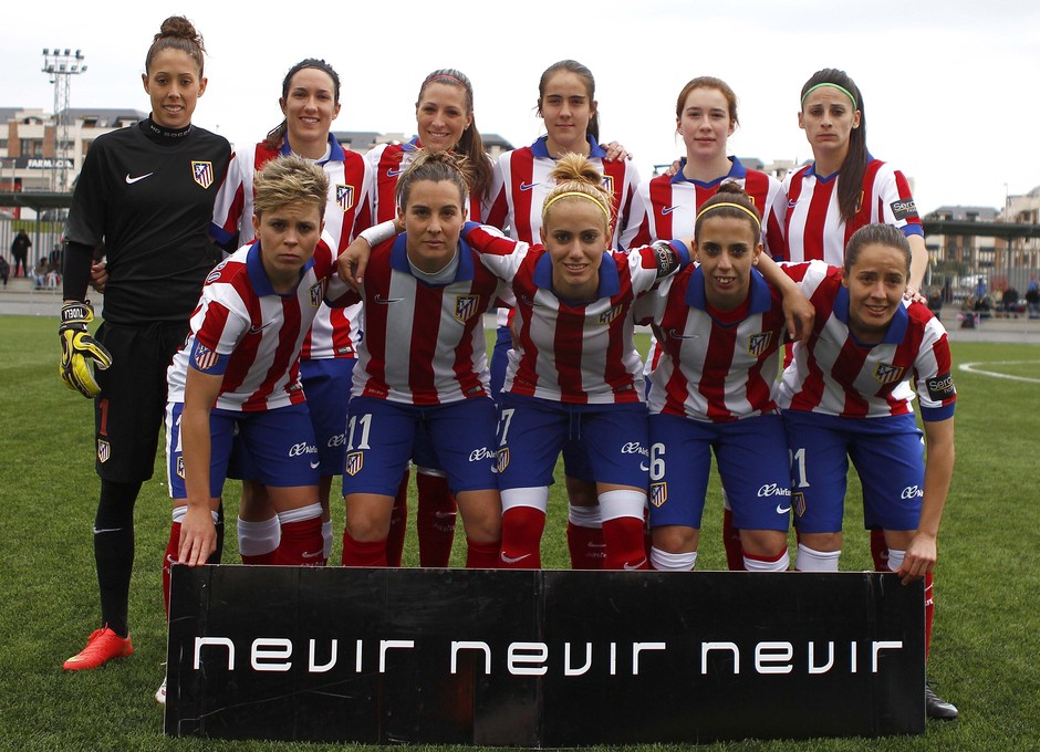 Temp. 2014-2015. Atlético de Madrid Féminas-Levante UD vuelta