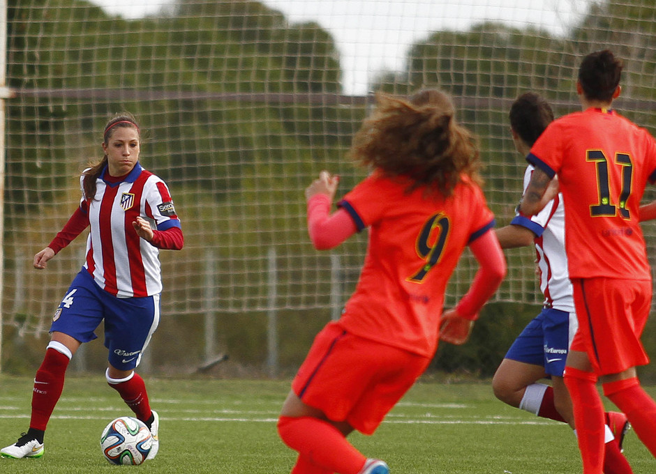 Temp. 2014-2015. Atlético de Madrid Féminas-FC Barcelona vuelta