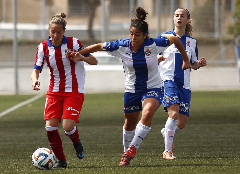 Temp. 2014-2015. RCD Espanyol-Atlético de Madrid Féminas vuelta