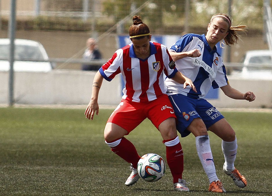 Temp. 2014-2015. RCD Espanyol-Atlético de Madrid Féminas vuelta
