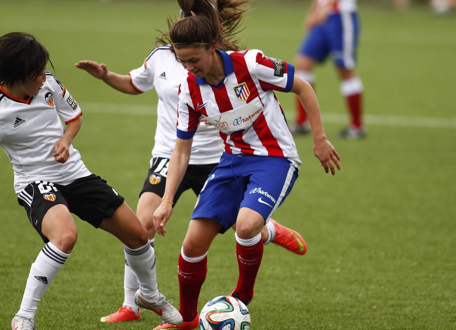 Temp. 2014-2015. Atlético de Madrid Féminas-Valencia vuelta