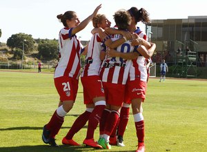 Temp. 2014-2015. Atlético de Madrid Féminas-RCD Espanyol Copa de la Reina 