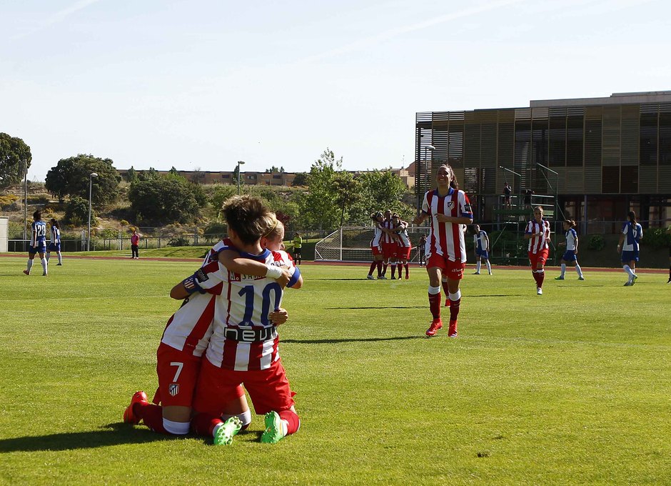 Temp. 2014-2015. Atlético de Madrid Féminas-RCD Espanyol Copa de la Reina 