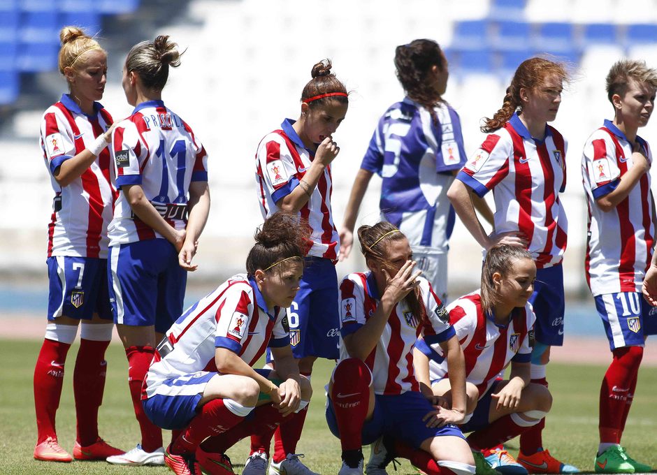 Temp. 2014-2015. Atlético de Madrid Féminas-Fundación Cajasol copa
