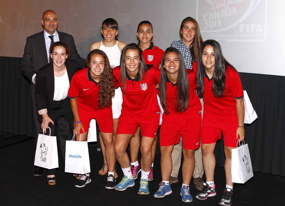 Temp. 2014-2015. Homenaje a las campeonas de España en la Gala del Féminas