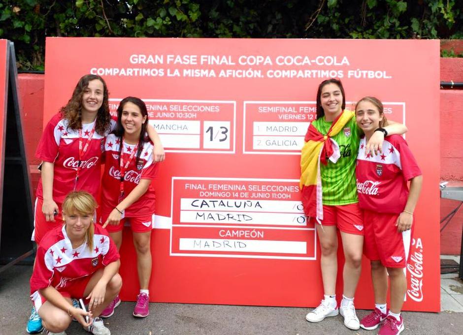 Temp. 2014-2015. Cinco rojiblancas campeonas de España Sub-16