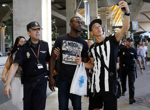 Llegada de Jackson Martínez a Madrid