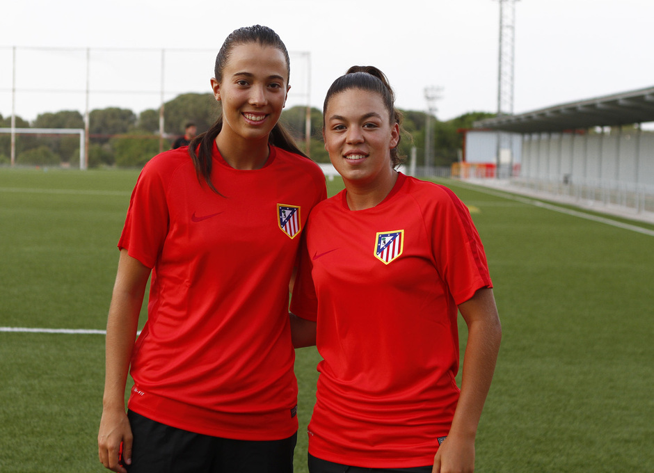 Pretemporada 2015-2016. Primer entrenamiento del Atlético de Madrid Féminas.