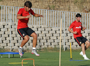 temporada 15/16. Entrenamiento en la ciudad deportiva de Majadahonda. Entrenamiento del Atlético B