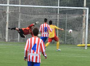 Gol del Atlético C ante el Collado Villalba