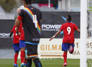 Temporada 2015-2016. Partido Atlético de Madrid 'B' contra el Rayo Vallecano 'C'.
