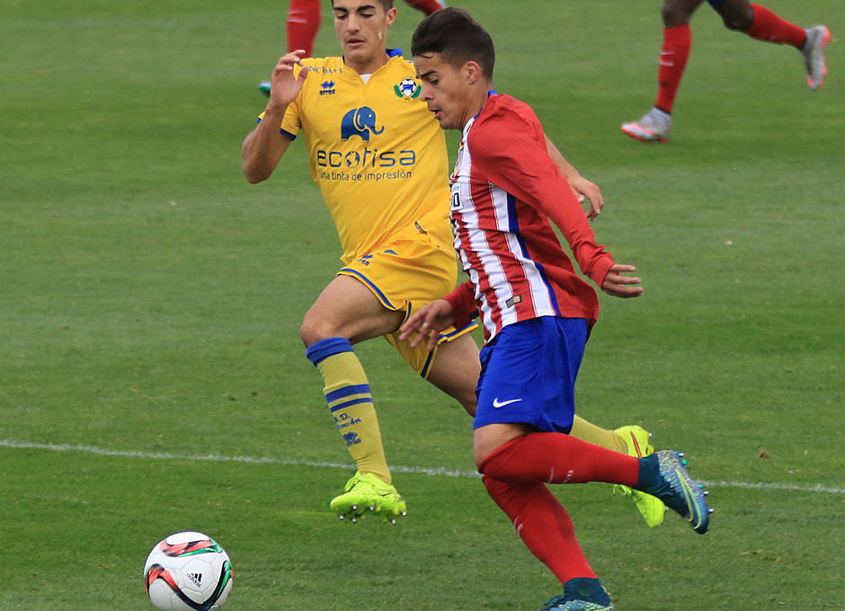 Temporada 2015-2016. Partido Atlético de Madrid 'B' contra el Alcorcón 'C'.