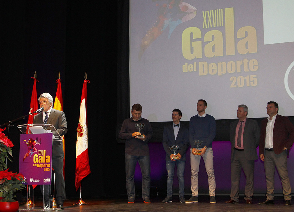 Temporada 2015-2016. Gala XXVVII del deporte en San Sebastián de Los Reyes.