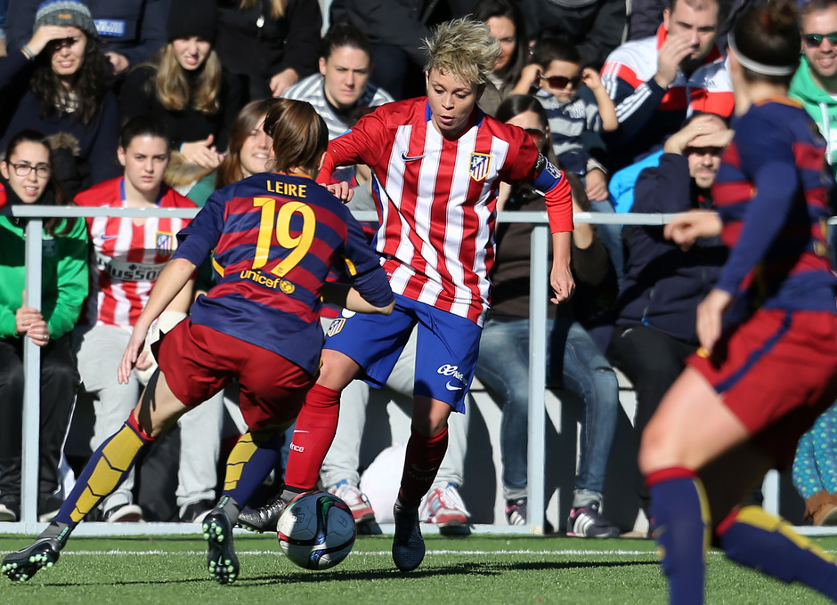 Temporada 2015/2016. Atlético de Madrid Féminas-FC Barcelona.