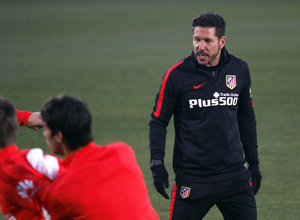 Temporada 2015-2016.Entrenamiento en la ciudad deportiva de Majadahonda 26-01-2016.