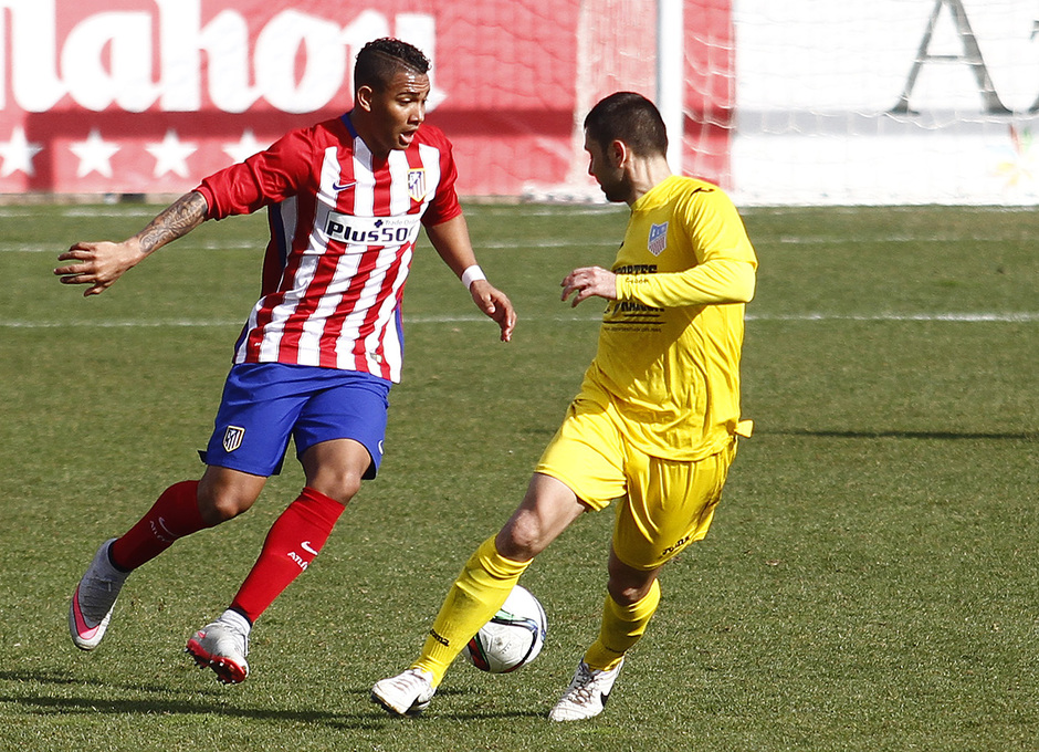 Temporada 2015-2016. Partido Atlético de Madrid 'B' contra el Navalcarnero.