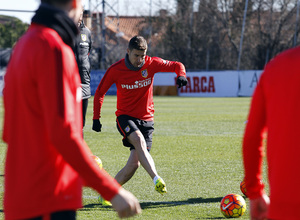Temporada 2015-2016.Entrenamiento en la ciudad deportiva de Majadahonda 20-02-2016.
