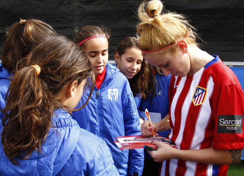 Temporada 2015/2016. Atlético de Madrid Féminas - Sporting de Huelva.