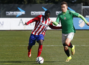 Temporada 2015-2016. Partido Atlético de Madrid 'B' contra el Unión Adarve.
