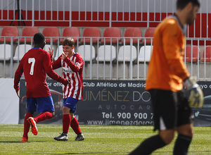 Temporada 2015-2016. Partido Atlético de Madrid 'B' contra el Unión Adarve.