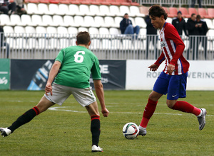 Temporada 2015-2016. Partido Atlético de Madrid 'B' contra el Unión Adarve.