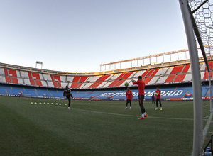 Temporada 2015-2016.Entrenamiento en la ciudad deportiva de Majadahonda 29-02-2016.