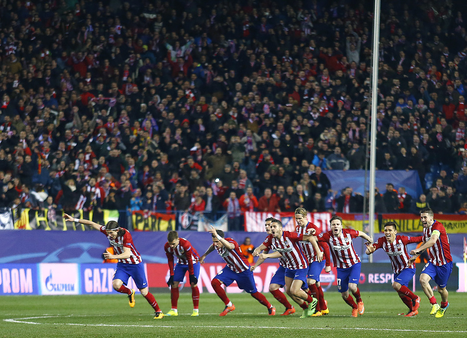Temp. 2015-2016 | Atlético de Madrid - PSV | Celebración