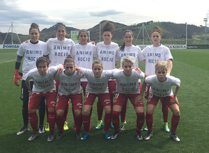 Real Sociedad Féminas - Atlético de Madrid Féminas. Partido de Liga.