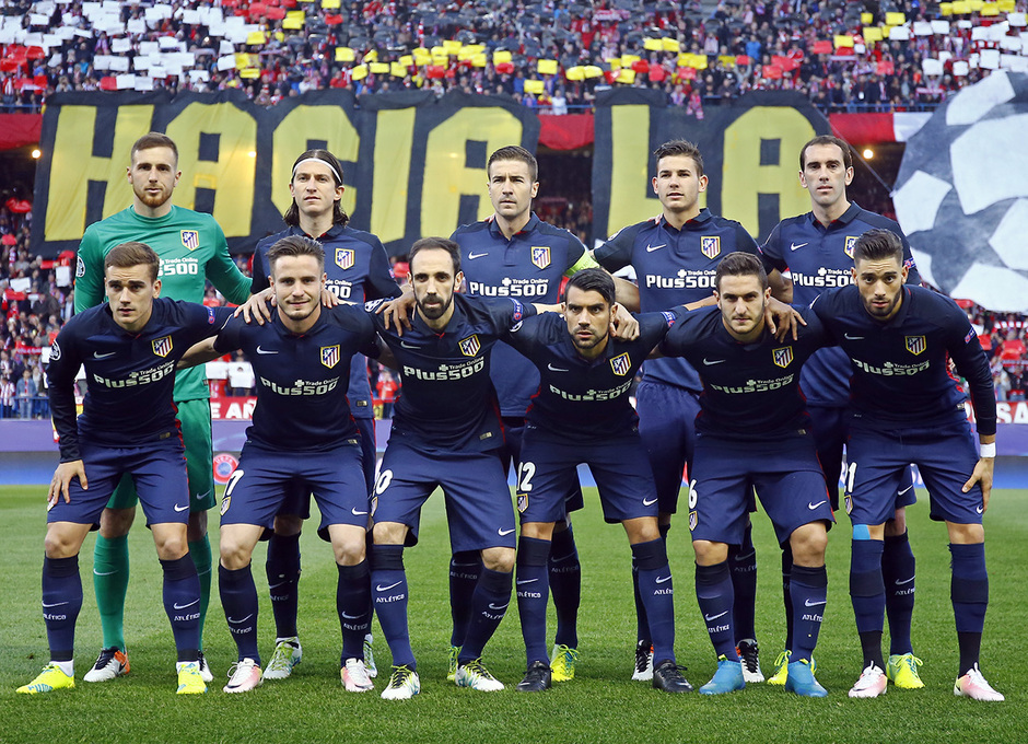 Temp. 2015-2016 | Atlético de Madrid - FC Barcelona | Once