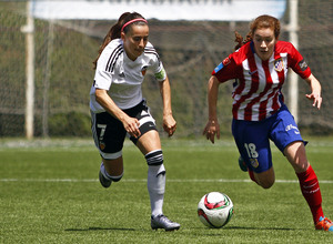 Temporada 2015/2016. Atlético de Madrid Féminas - Valencia CF. Bea Beltrán.