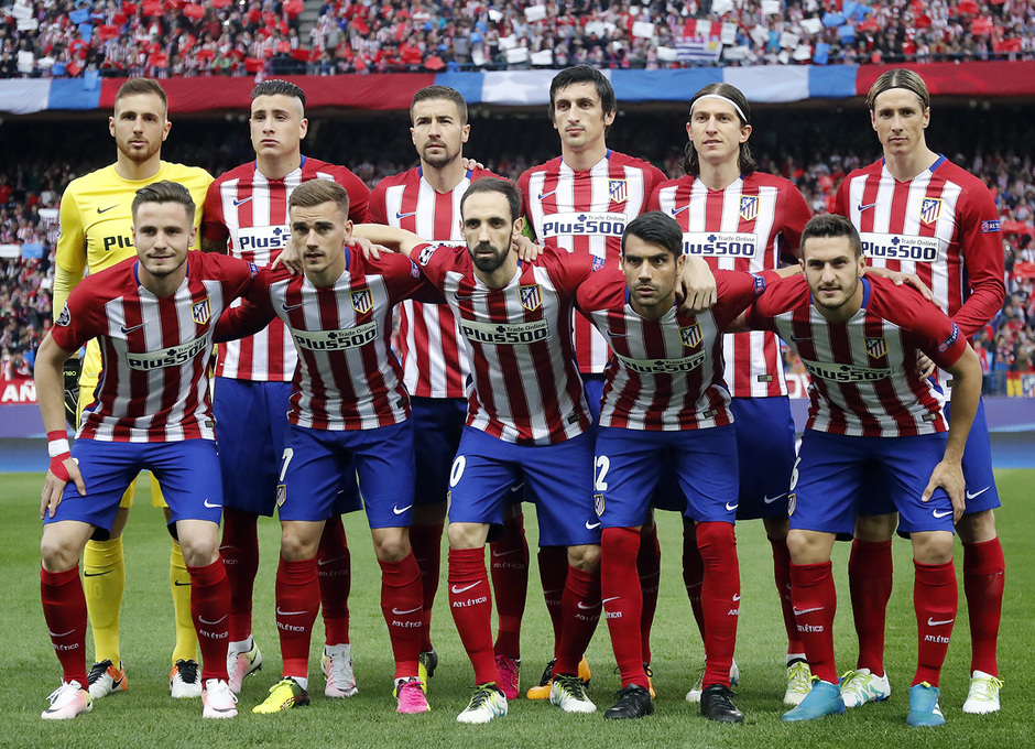 Temp. 2015-2016 | Atlético de Madrid - Bayern | Once
