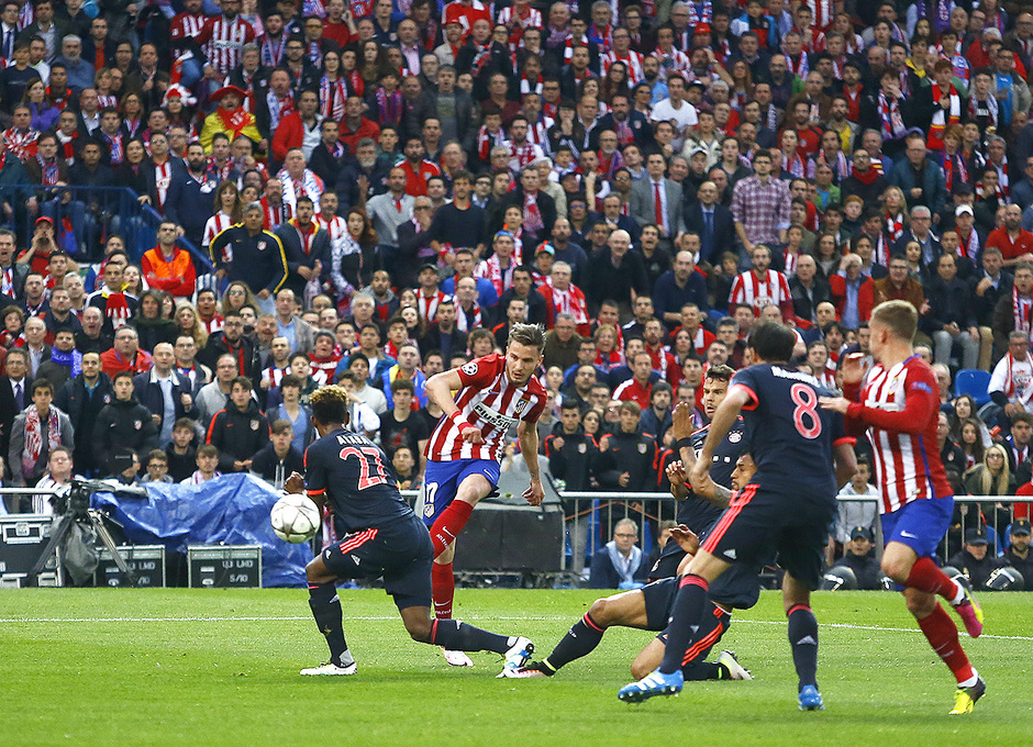 Temp. 2015-2016 | Atlético de Madrid - Bayern | Saúl