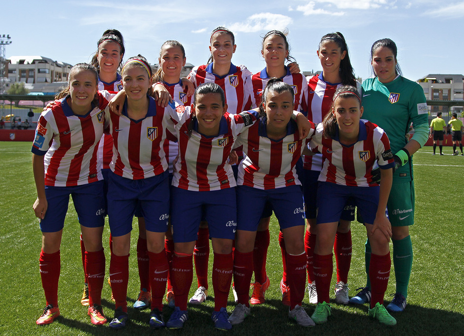 Temporada 2015-2016. Atético de Madrid Féminas 'B' campeón de copa federación 2016.