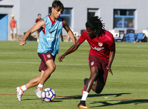 Temp. 16/17. Entrenamiento vespertino en Los Ángeles de San Rafael 14/07/2016