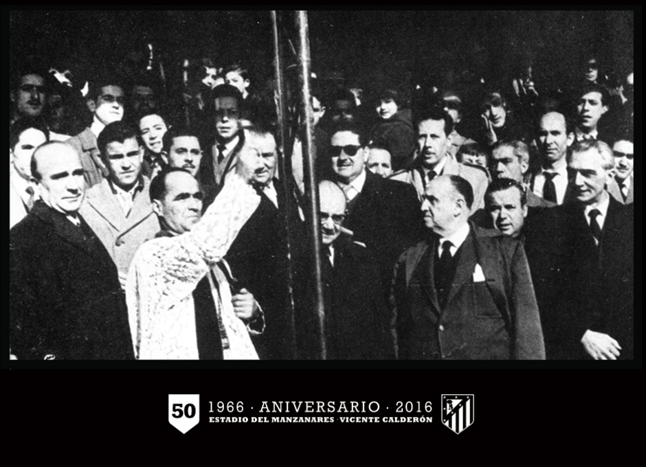 Imágenes 50 aniversario del Vicente Calderón 1